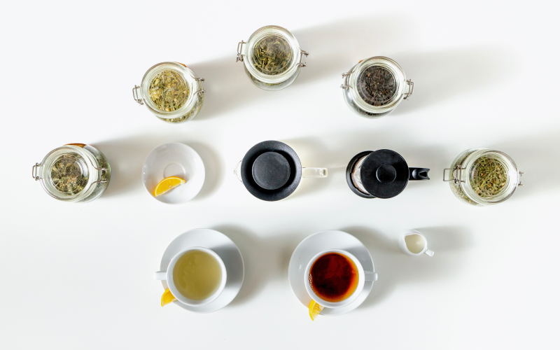 local herbal teas and serbian tea culture